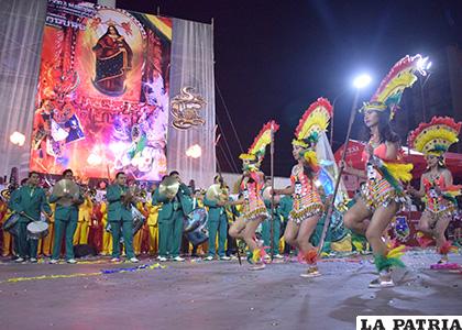 Promoción del Carnaval de Oruro 2020 en la Avenida Cívica /LA PATRIA /ARCHIVO