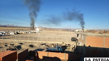 Hubo una reyerta en la frontera con Chile protagonizada por militares, comunarios y presuntos contrabandistas /ANB
