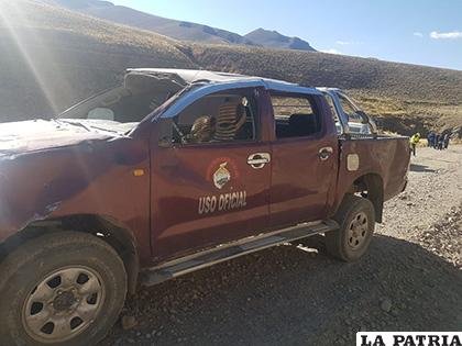 Aún investigan las causas por las que el conductor perdió el control al conducir /LA PATRIA