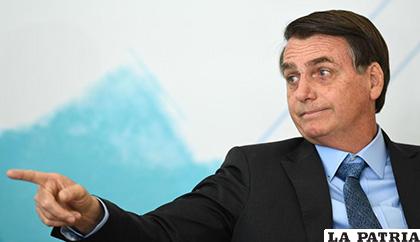 El presidente brasileño, Jair Bolsonaro /elcomercio.pe