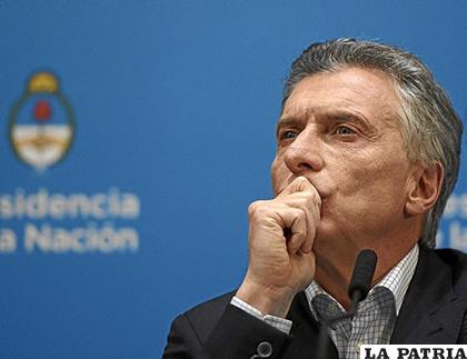 Mauricio Macri presidente argentino perdió en las Primarias ante la dupla Fernández /naiz.eus