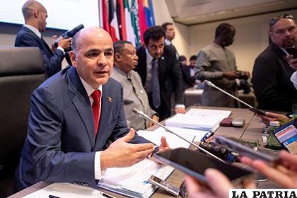 El ministro del Petróleo de Venezuela, Manuel Quevedo /EFE /Christian Bruna /Archivo