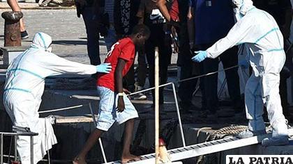 Los menores fueron rescatados en el Mediterráneo /proceso.hn