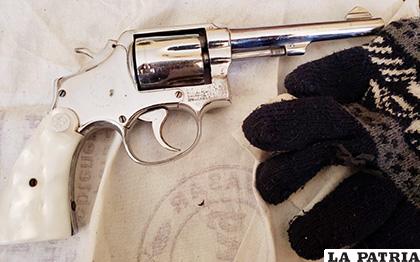 El arma de fuego secuestrado a un estudiante de 14 años /LA PATRIA