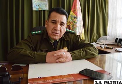El informe fue brindado por el director de la Felcc, coronel Manuel Vergara /LA PATRIA