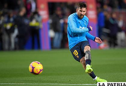 Lionel Messi ya está recuperado de su lesión /eluniverso.com