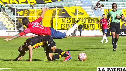 The Strongest venció 2-1 la última vez que jugaron en La Paz el 28/04/2019 /APG