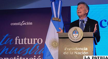 Mauricio Macri, el presidente argentino /lavoz.com.ar