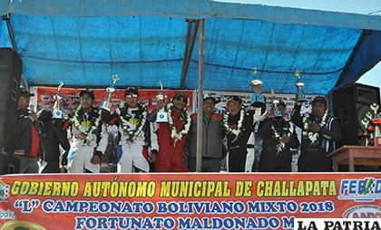 Los campeones en la división Promocional /LA PATRIA /Ovidio Cayoja