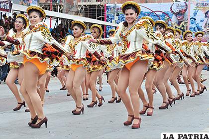 Danzas del Carnaval de Oruro son protegidas por la Unesco /LA PATRIA /ARCHIVO