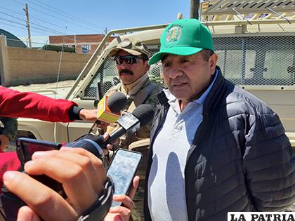 El viceministro de Lucha Contra el Contrabando, Gonzalo Rodríguez /LA PATRIA