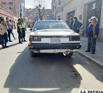 Los conductores salieron ilesos pese a la fuerza del impacto /LA PATRIA
