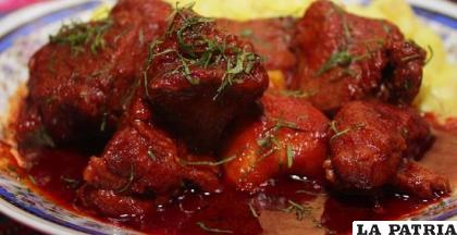 En su gastronomía resalta el mondongo como uno de sus platos típicos