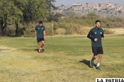 Desde ayer los jugadores de Wilstermann entrenan pensando en la Copa Libertadores /APG