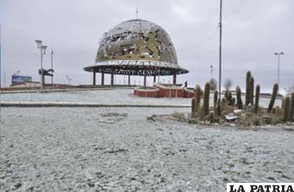 Déficit hídrico en Oruro podría agravarse si es que no cae nevada en las próximas semanas /archivo