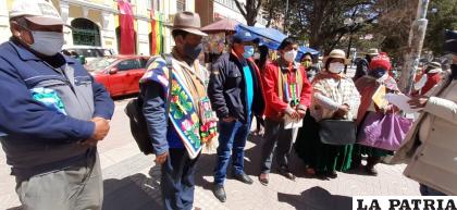 Autoridades políticas y originarias de Salinas piden intervención de la Gobernación /LA PATRIA