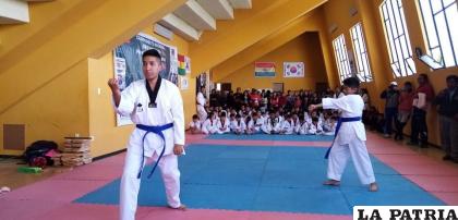 El poomsae, una de las modalidades donde se puede cumplir con torneos virtuales /LA PATRIA /archivo