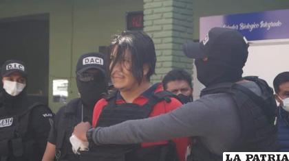 El teniente Adán Mina fue condenado a la pena máxima 
/Ministerio de Gobierno