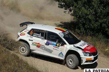 Buena labor de Bulacia en el Rally San Marino /alertabolivia.com
