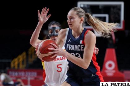 Francia demostró superioridad ante las españolas para clasificar a semifinal 
/listindiario.com