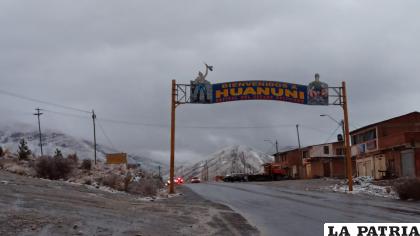 En Huanuni nevó la noche del martes y se repitió la noche del miércoles /LA PATRIA