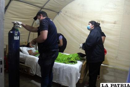 El paciente con hongo negro fue atendido en Cochabamba /LOS ÁNGELES TIMES