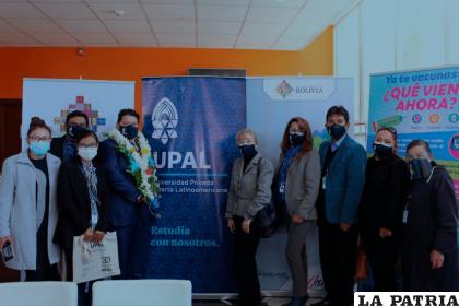 La UPAL hace un par de meses se unieron a la campaña masiva de vacunación /UPAL