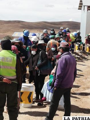 Lugar del conflicto en La Joya /Cortesia