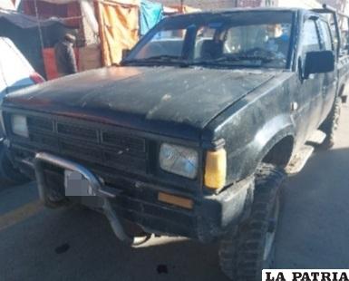 El vehículo protagonista fue llevado hasta Tránsito /LA PATRIA