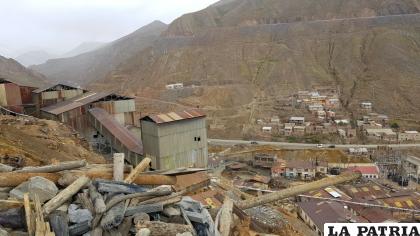 Los ladrones de mineral irrumpieron en la mina la mañana de ayer /LA PATRIA