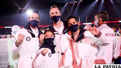 Representación de Estados Unidos, ganadores de la competencia 
/Getty Images
