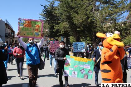 Niños convocan a la sociedad civil a la unidad /LA PATRIA