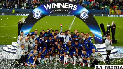 Chelsea celebra la conquista de la Supercopa de Europa /as.com