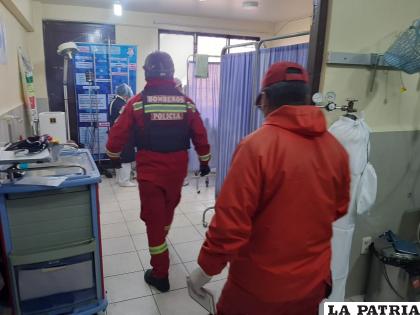 Bomberos evacuó a los heridos a un nosocomio /LA PATRIA
