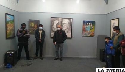 Anoche se hizo la inauguración en el salón “Valerio Calles” de la ABAP /LA PATRIA