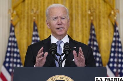 El presidente Joe Biden / AP Foto/Evan Vucci