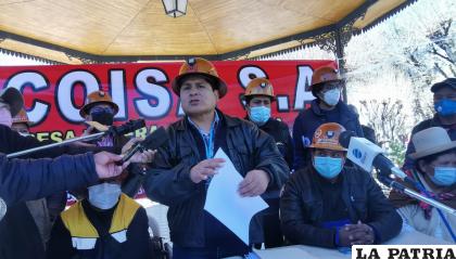 Simmer Huacota en representación de Emcoisa pide pruebas de evasión de regalías /LA PATRIA