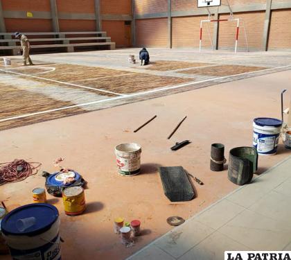 Causa extrañeza que en cuatro meses el piso esté en malas condiciones /GAMO
