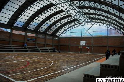 El 13 de marzo de este año lucía así la cancha 21 de Enero /GAMO