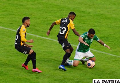 El “atigrado” ganó en la ida 5-2 en La Paz el 14 de marzo /APG