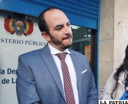 El abogado de la exmandataria, Jeanine Áñez, Jorge Valda /Archivo ATB