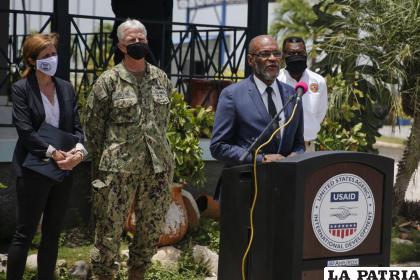 El primer ministro interino de Haití, Ariel Henry /AP Foto /Joseph Odelyn