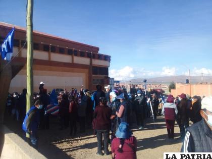El palacio de los deportes “Eduardo Leclere Polo” se convirtió en “campo de batalla” / Cortesía