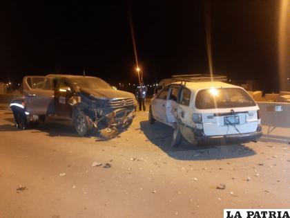 El incidente se registró la noche del domingo /LA PATRIA
