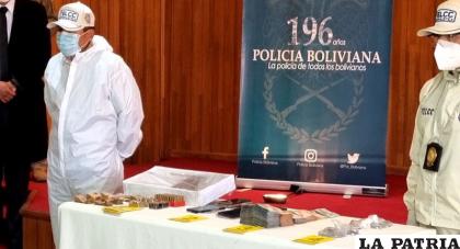 La policía recuperó un porcentaje del monto sustraído /Erbol