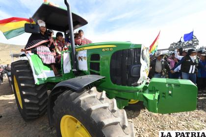 La tecnología y dotación de herramientas se contemplan en las políticas de la Reforma Productiva Comunitaria