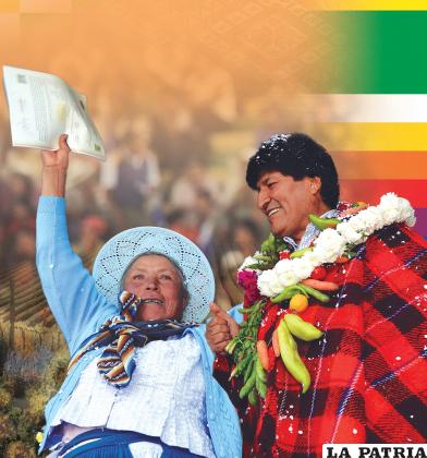 El decreto para establecer el 2 de Agosto como Día de la Revolución Agraria fue firmado por Evo Morales