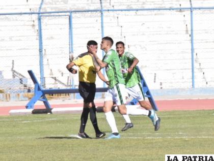 Oscar Díaz abrió la cuenta para Sur-Car /LA PATRIA
