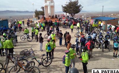 Los ciclistas esperan que el conflicto no perjudique en la parte deportiva /LA PATRIA