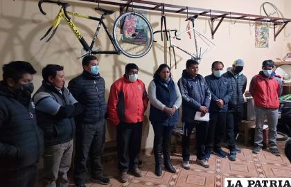 La nueva dirigencia del ciclismo espera se reconocida por las autoridades /LA PATRIA
